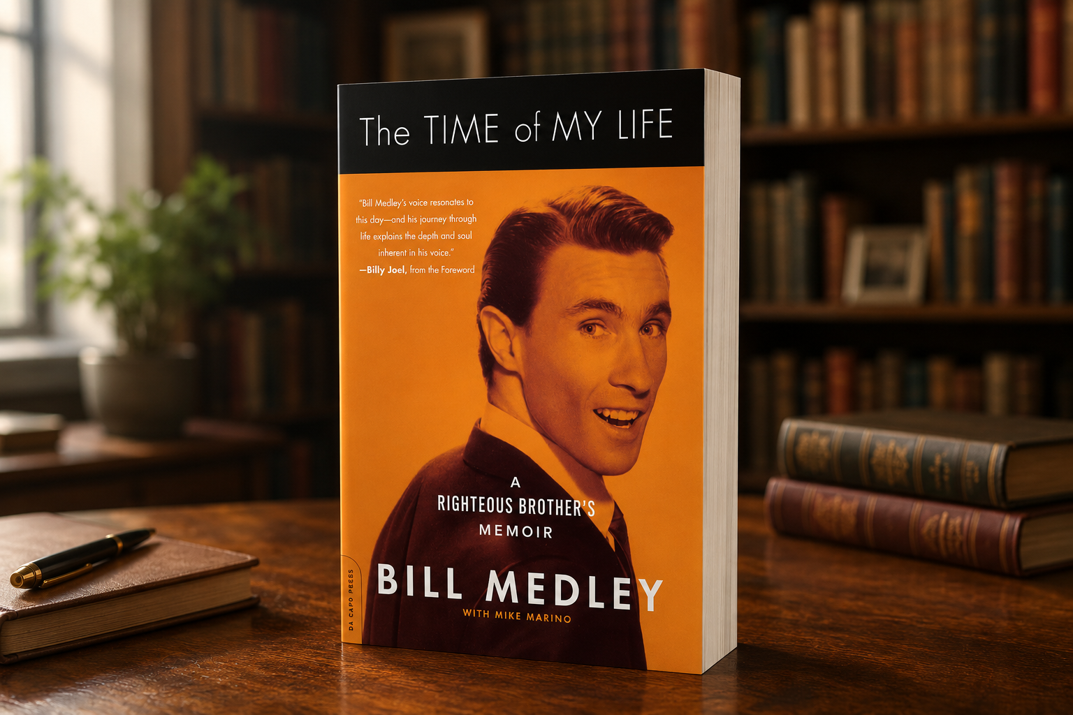 Cover of The Time of My Life by Bill Medley with Mike Marino